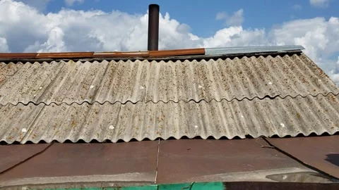 Old roof Stock Footage 310794755