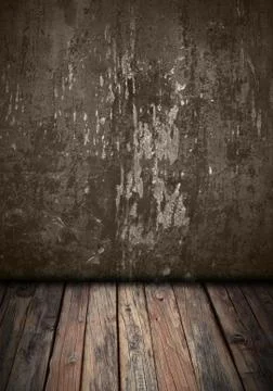 Old room Stock Illustration