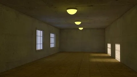 Old room Stock Illustration