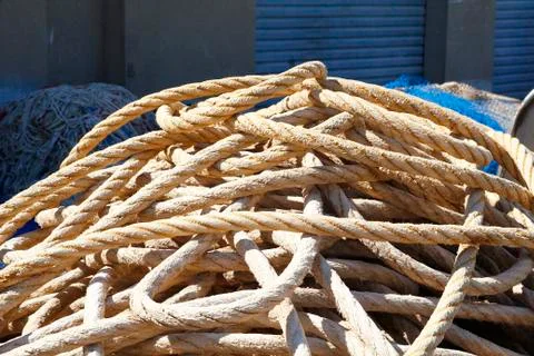 Old rope Stock Photos
