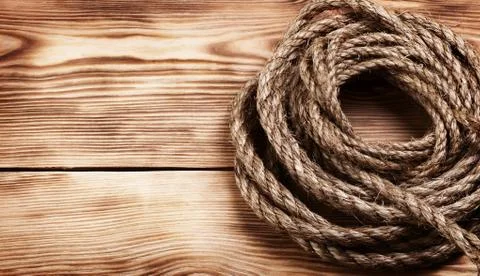 Old rope Foto stock