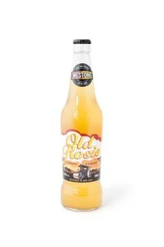 Old Rosie cloudy cider Stock Photos