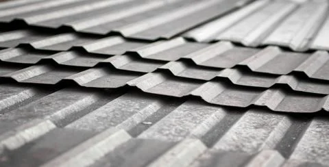 Old rough metal surface pattern close up Stock Photos