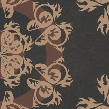 Old round pattern Stock Illustration