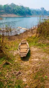 Old rowboat Stock-Fotos