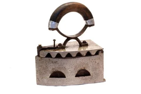 Old rugged iron. Stock Photos
