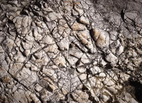 Old rugged surface limestone rocks Stock Photos