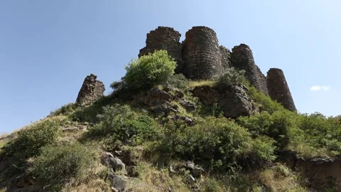 Old ruined castle 2 Stock-Footage 329394197