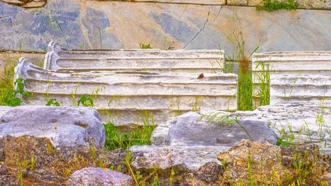 Old ruins column Stock Photos