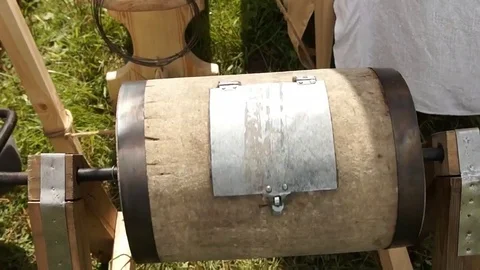 Old Russian tool for cleaning metal Stock Footage 78530916