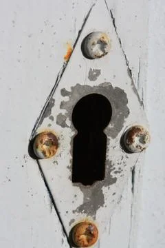 Old rusted lock Stock Photos