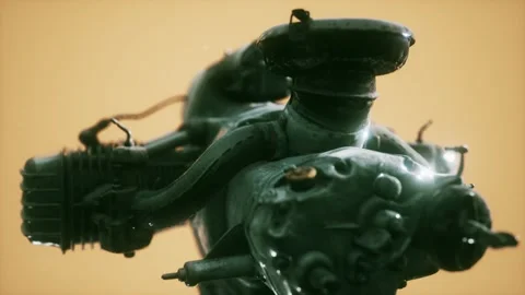 Old rustet opposite engine Видео 166105252