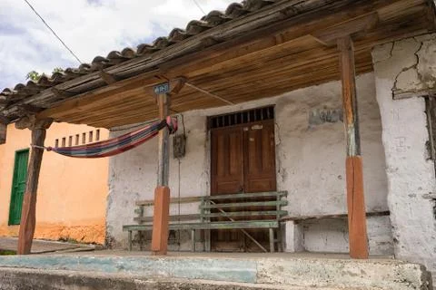 Old rustic architecture in Vilcabamba, Ecuador Stock Photos