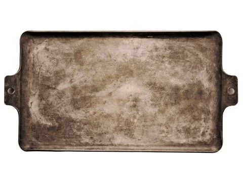 Old rustic baking sheet Stock Photos