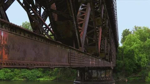 Old rustic bridge Stock Photos