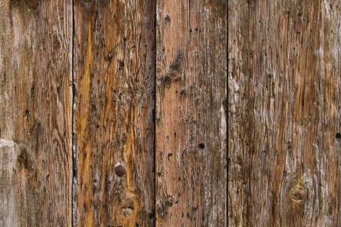 Old rustic harwood wall background or texture Stock Photos