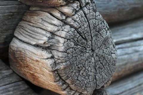 Old Rustic House Architectural Features Stock Photos