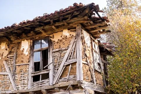 Old rustic house Stock Photos