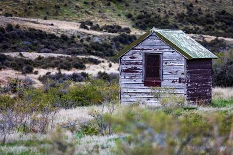 An Old Rustic Shed 스톡 사진