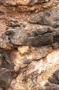 Old Rustic Stone wall Background Stock Photos