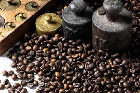 Old rustic weights Фото