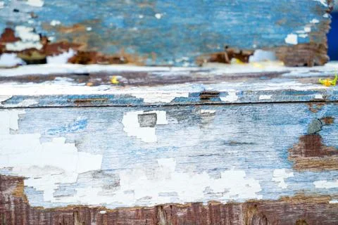 Old &amp; rustic wood planks texture background Stock Photos