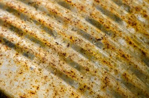 Old rusty background texture of iron can Stock Photos