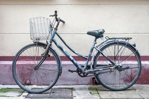 Old Rusty Bicycle Foto stock