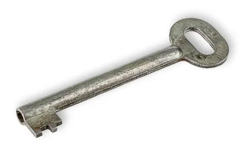 Old rusty big key Stock Photos