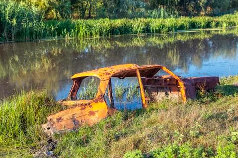Old rusty car Stock Photos