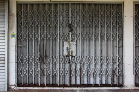 Old rusty gate Stock Photos