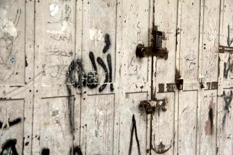 An Old Rusty Gate 写真素材