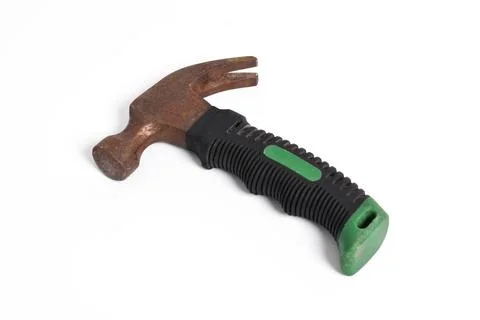 Old rusty hammer Stock Photos