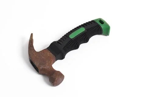 Old rusty hammer Stock Photos