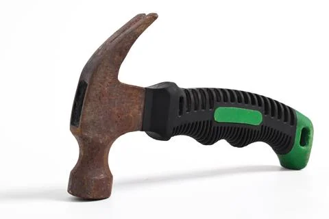 Old rusty hammer Stock Photos