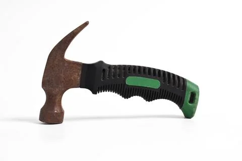 Old rusty hammer Stock Photos