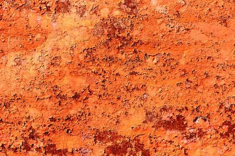 Old rusty iron, nature action. Stock Photos