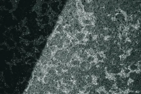On old rusty iron peeling, brown dried paint Stock Photos