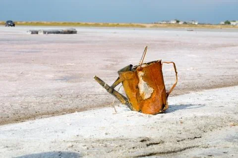 Old rusty kettle Stock Photos