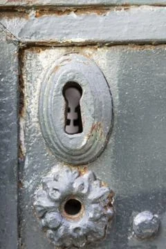 Old rusty lock Stock Photos