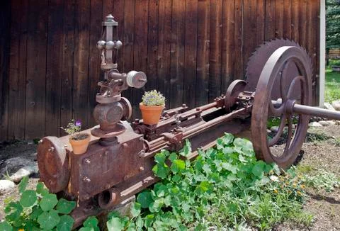 Old Rusty Machine Stock Photos