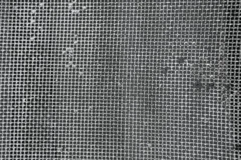 Old rusty mesh in blurring. Colorful pattern. Stock Photos