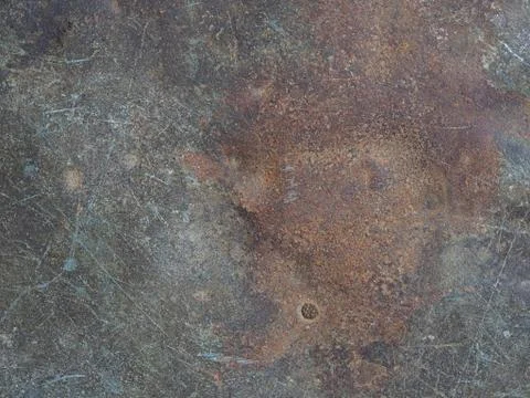 Old rusty metal background. close up, top view Stock Photos
