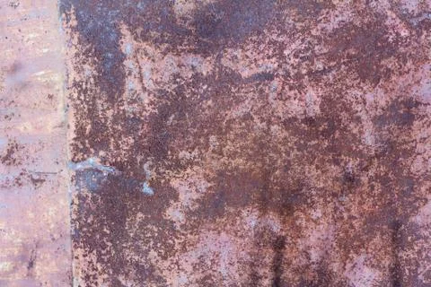 Old rusty metal background, rusty metal texture Stock Photos