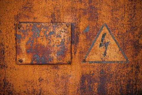 Old rusty metal surface Stock Photos