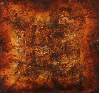 Old rusty metal texture background. Scary brown  Grunge Halloween Texture Backgr Stock Photos