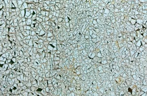Old rusty metal texture. Peeling painted green surface. Grunge background with Foto stock