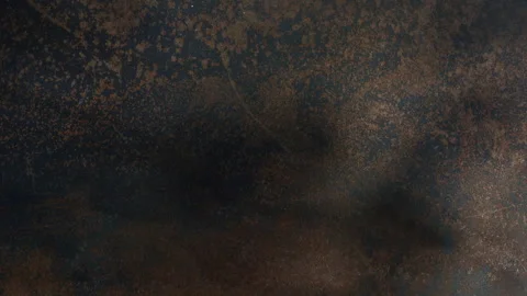 Old rusty metal wall texture with sunlight and moving tree shadow patterns. Stock Footage 330149965