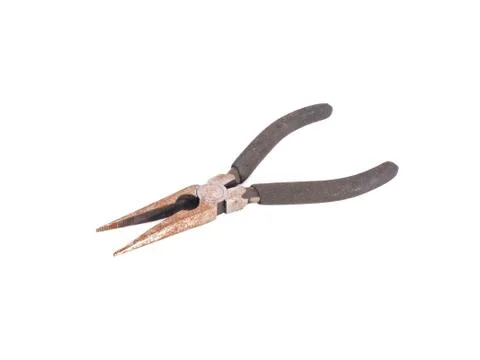 Old rusty pliers, Stock Photos
