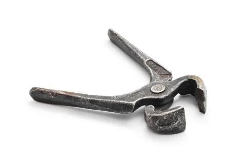 Old rusty pliers Stock Photos